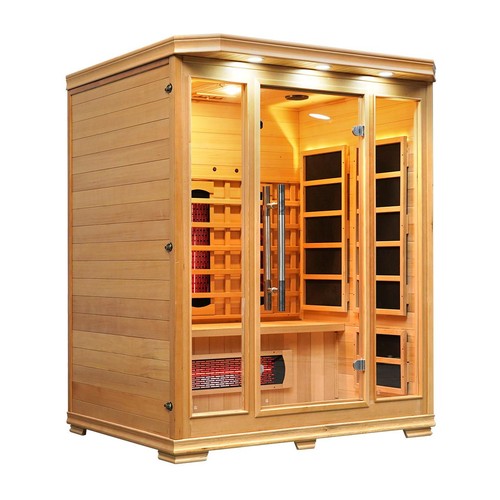 Infrared sauna person - infrared,
