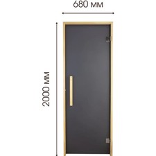 Glass Door for bath and sauna
